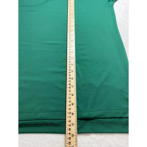 Masters Tech Polo Shirt Green Performance Golf Stretch Augusta Large - Picture 5 of 5